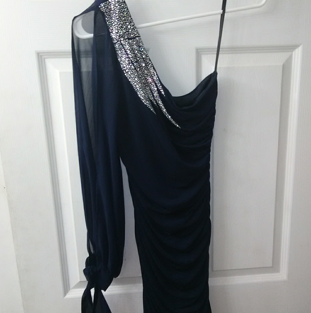 Jodi Kristopher Navy Blue dress